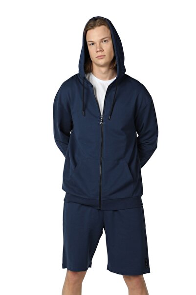 defys Ανδρικό φούτερ Defy's Arda, 100% βαμβάκι, 2 κλωστές, χωρίς σαρδόν, O ov...