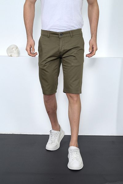 ENZİM JEANS Ανδρικό σορτς ανοιχτό πράσινο