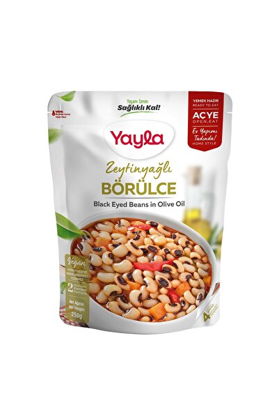Yayla Yemek Hazır Zeytinyağlı Börülce 250 gr