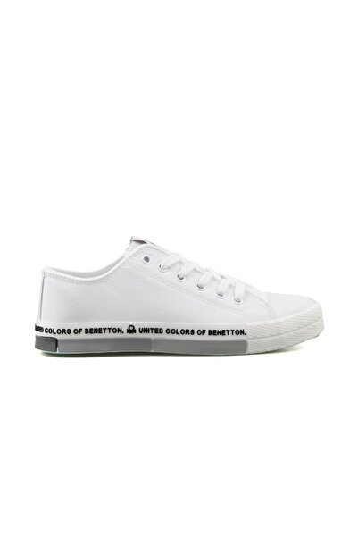 United Colors of Benetton 70018 Alb Gri Pantofi casual pentru bărbați Bn-7001...