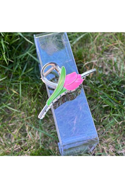 QUEEN AKSESUAR Luxury Metal Large Tulip Flower Gold Buckle Women's Children's Buckle