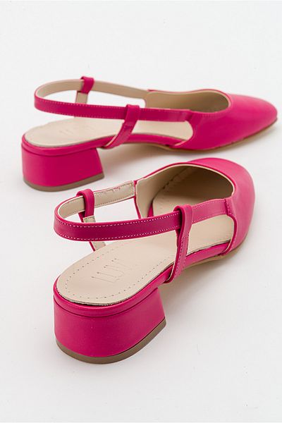 Luvi 66 Fuchsia Skin Damen-Sandalen mit Absatz
