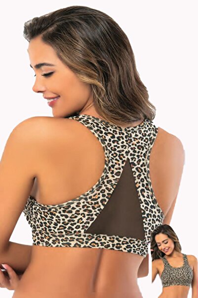 Hepsine Rakip Bustieră cu bretele late pentru femei, cu detaliu la spate pent...