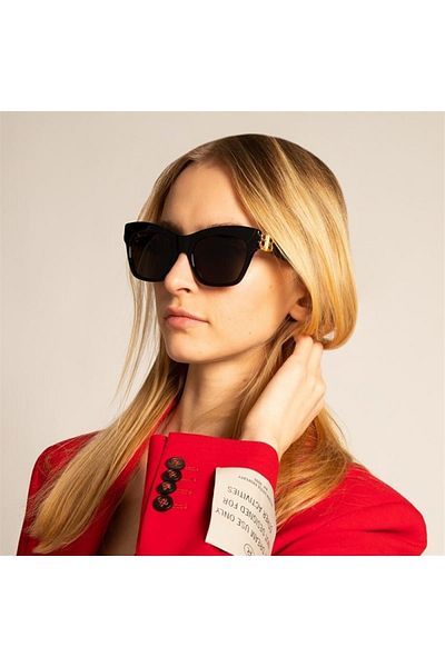 Balenciaga Sunglasses Bb0132s 001 53-20