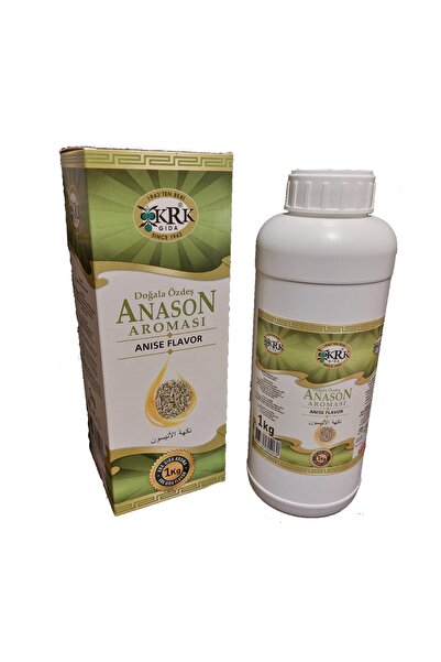 KRK Anason Aroması 1 kg 1. Kalite  SÜREKLİ YENİ ÜRETİLMİŞ ÜRÜN GÖNDERİLİR