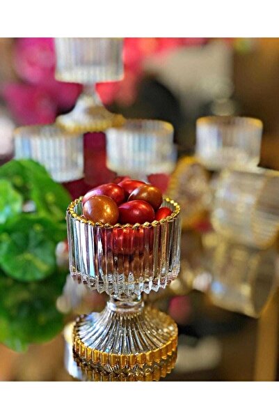 EVRA 6 Lı Cam Yeni Ürün Mükemmel Işçilik Ayaklı Lokumluk