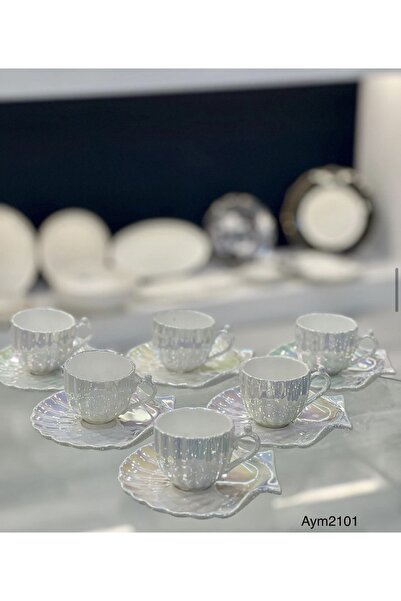 AYMET HEDİYELİK 6 Kişilik Kahve Takımı