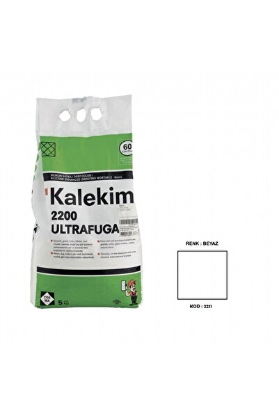 Kalekim Ultrafuga Derz Dolgusu Beyaz 2211 5 Kg