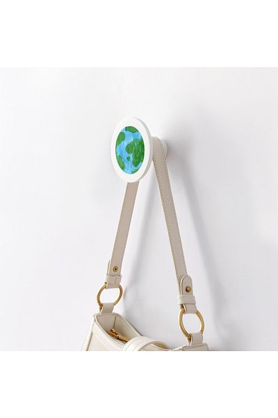 CajuArt Quadruple Round Earth Planet - Home and Office Hanger Hall