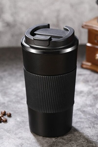 HUBBYCHEF Coffee Tea Mug Vehicle Mug 500ml Stainless Steel