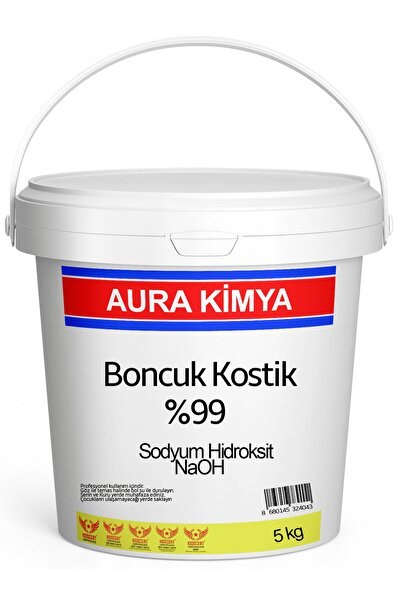 Aura Kimya Boncuk Kostik %99 5 Kg