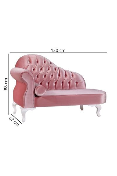 Meltem Smart Josefin Kapitoneli Çocuk Odası Koltuğu (beyaz-pembe (3010))
