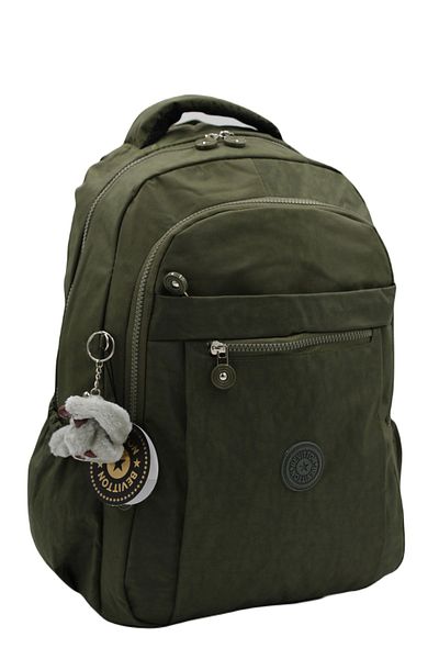 Bevitton Αδιάβροχο σχολικό σακίδιο πλάτης Unisex Khaki πολλαπλών διαμερισμάτων 2300