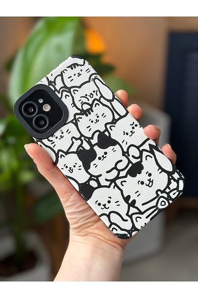 Go Aksesuar حافظة حماية للكاميرا من السيليكون الناعم بتصميم مطلي متوافق مع هاتف Iphone 11