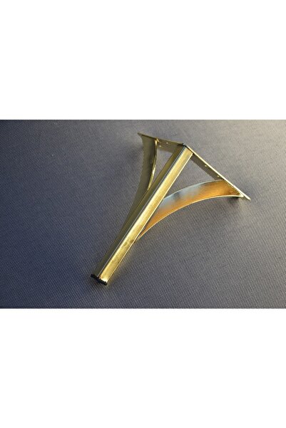 BafArt 18 Cm Altın Fiyonk Metal Mobilya Ayağı 4 Adet