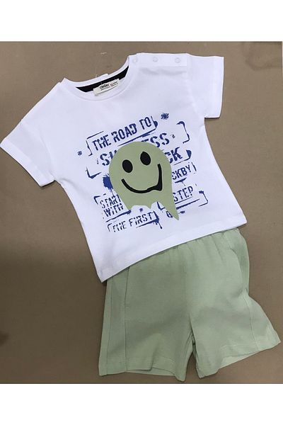 Çikoby طقم شورت بيبي بوي ذا رود