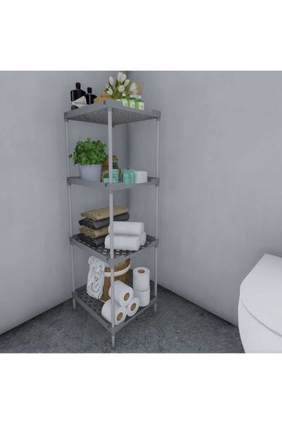 CimriKese Plastik Raflı Portatif Bez Dolap Hızlı Ve Kolay Kurulumlu Bez Gardrop