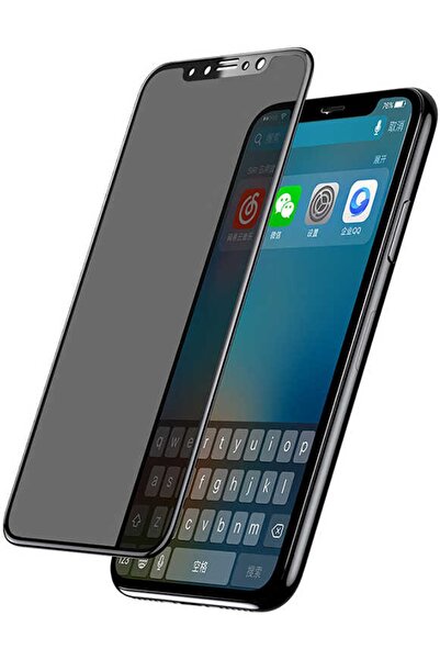 Case 4U Apple Iphone 12 Pro Ekran Koruyucu Temperli Kırılmaz Cam Privacy Davi...