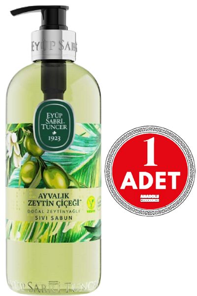 Eyüp Sabri Tuncer Ayvalık Olive Flower Natural Olive Oil Liquid Soap 500 Ml 1 Piece