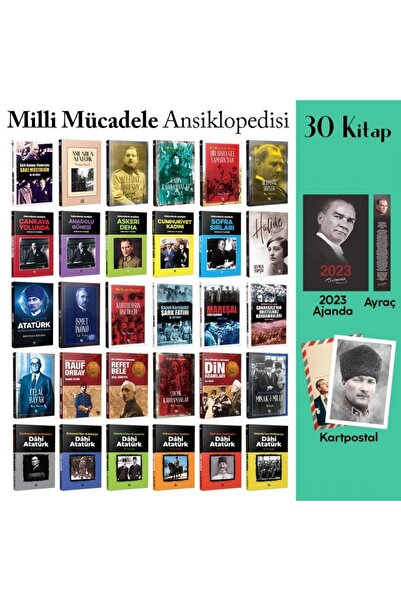 Halk Kitabevi Milli Mu?cadele Ansiklopedisi 30 Kitap