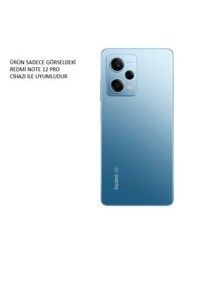 Fibaks جراب Redmi Note 12 Pro 5G مع غطاء حماية من الجلد بنمط خياطة الكاميرا