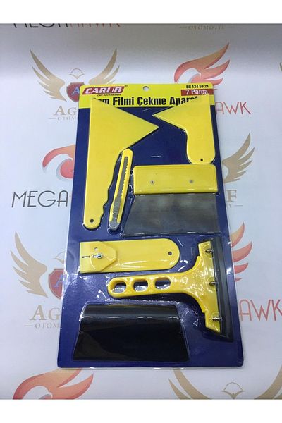 Carub 7 Piece Window Film Drawing Apparatus