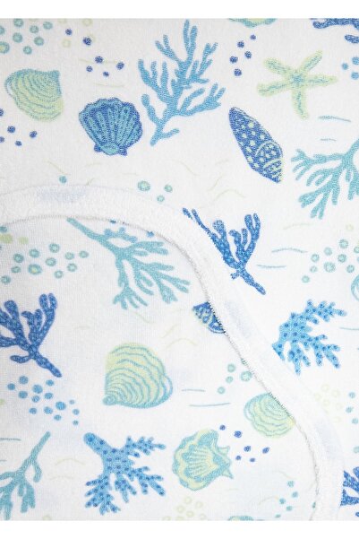 Ozmoz By Mukadder Özden Organic Towel Fabric Hooded Sleeveless Girl's T-shirt