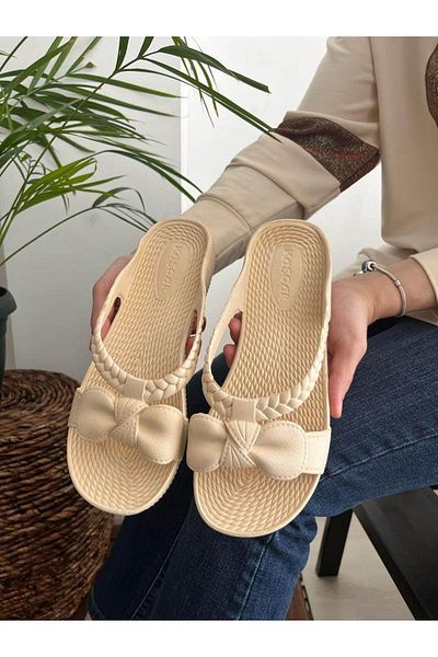 Behtah Kundura Non-Slip Soft Sole Beach Pool Balcony Street Slippers Wet Floor Slippers