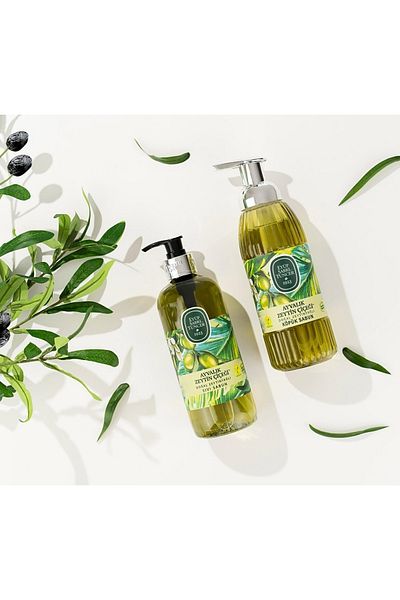 Eyüp Sabri Tuncer Ayvalık Olive Flower Natural Olive Oil Liquid Soap 500 Ml 3 Pieces
