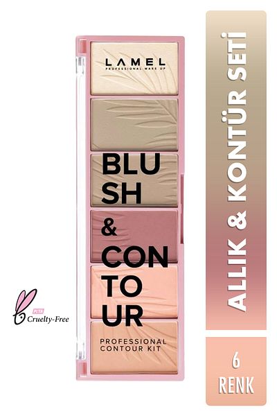 Lamel Cosmetics Lamel Blush Set Blush Kit 03