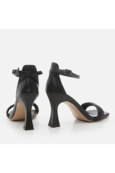Hotiç Black Women's Heeled Sandals