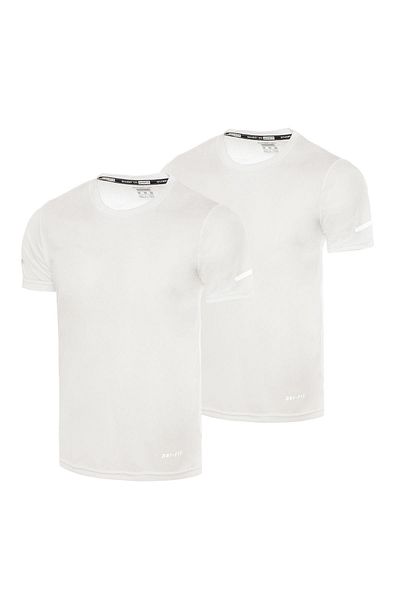 GHASSY CO. Men's 2 Pack Dry Fit Athletic Moisture Wicking Casual Tshirt