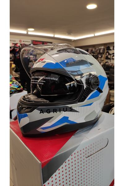 Xspeed Kupar 907 D#3 Full Face Motosiklet Kaskı Ece Ve Dot Belgeli