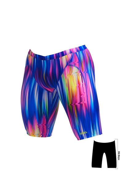 Funky Trunks Jam Event Horizon Men's Training Swimsuit, Knee Length Jammer