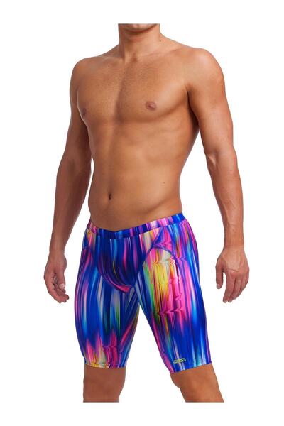 Funky Trunks Jam Event Horizon Men's Training Swimsuit, Knee Length Jammer