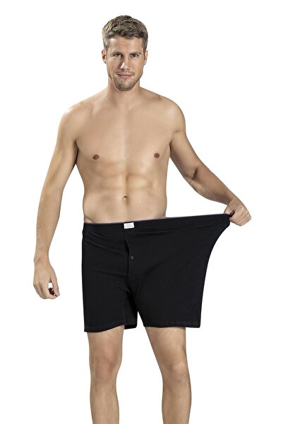 Jiber Men's Cotton Large Size Mixed Color Boxer 183 - 12 Pieces