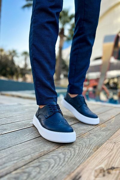 Chekich Ch149 Cbt Changer over - Navy Blue Men's Shoes