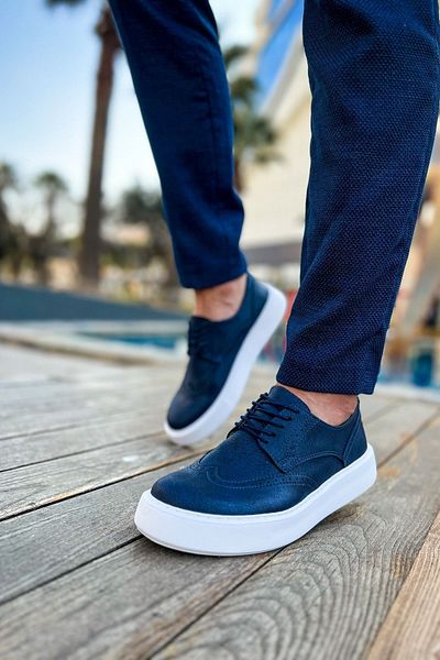 Chekich Ch149 Cbt Changer over - Navy Blue Men's Shoes