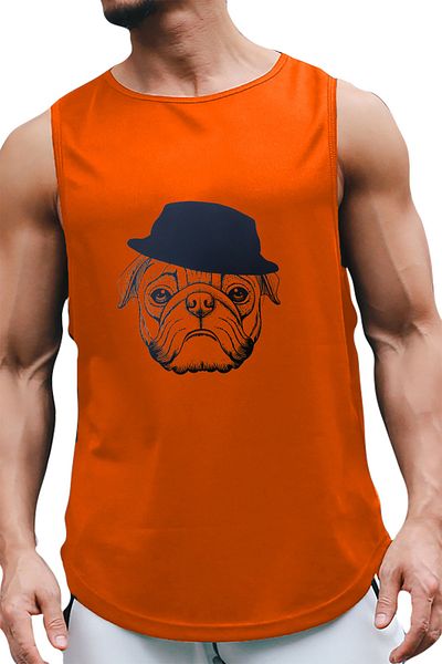 BLUU Curious Sleeveless Athlete T-shirt Tank Top Sports Athlete