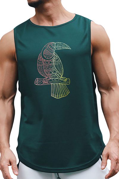 BLUU Parrotx Sleeveless Athlete T-shirt Tank Top Sports Athlete