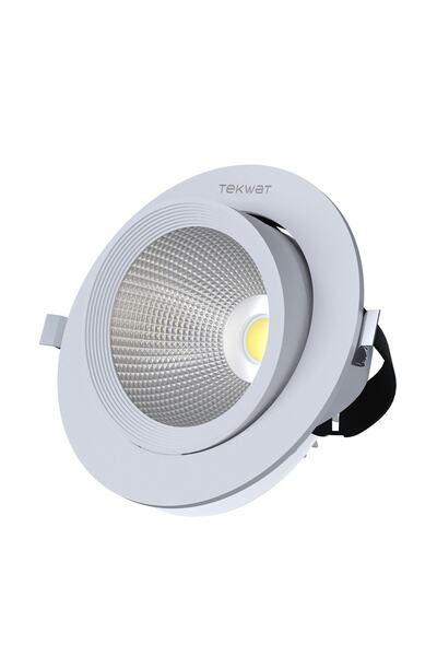 TekwaT Sıva Altı Salyangoz Cob Led Spot 35w 5700 Kelvin