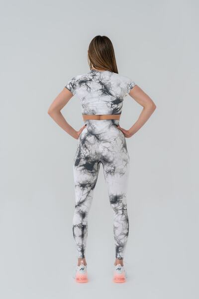 GYMXPRO Recuperare fără sudură cu model de vopsea Tie-Dye