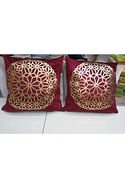 SEHARA Кадифений чохол для подушки (2 шт.) / шкіра з обробкою / 40x40 см / з ...