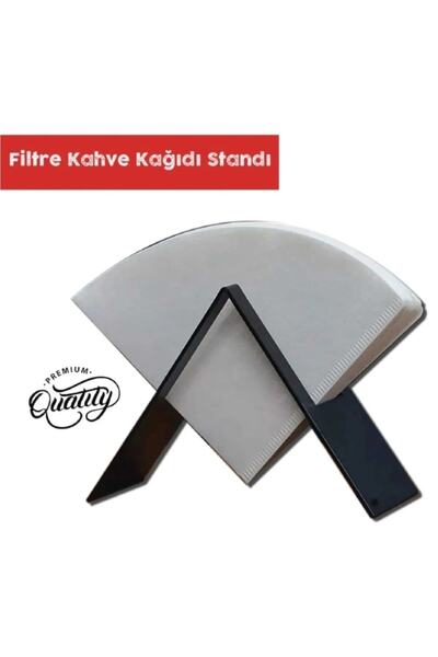 thorqtech Filtre Kahve Kağıdı Tutucu Stand Aparatı Dekoratif Metal Peçetelik