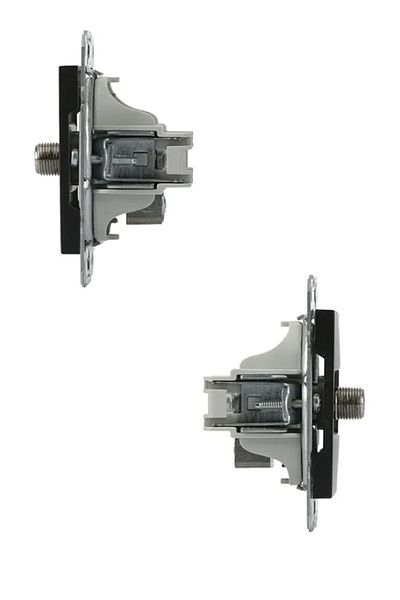 SCHNEIDER موصل مقبس تلفزيون Asfora Anthracite F - مؤطر