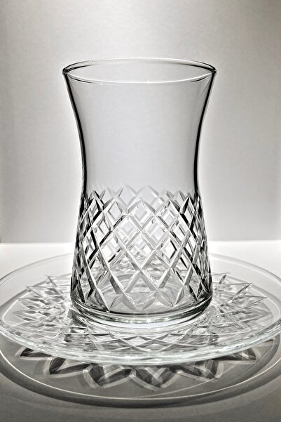 Paşabahçe Heybeli 6 Kişilik 12 Parça Çay Seti 160cc 42361 Ekose Model