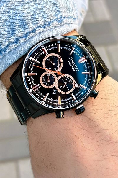 Ferrucci Fcf.13085fm.02 Function Multi-function Men's Wristwatch