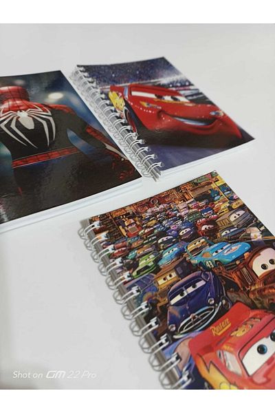 Mikro Blocnotes A6 fără linii (3 buc)