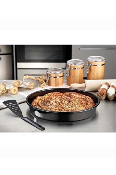 ÇEÇEN HOME صينية خبز مطلية بالمينا مقاس 30 سم، صينية زنك مستديرة كبيرة الحجم ...