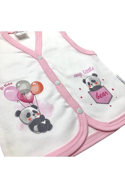 ELBEBEK Cotton Printed Combed Baby Vest